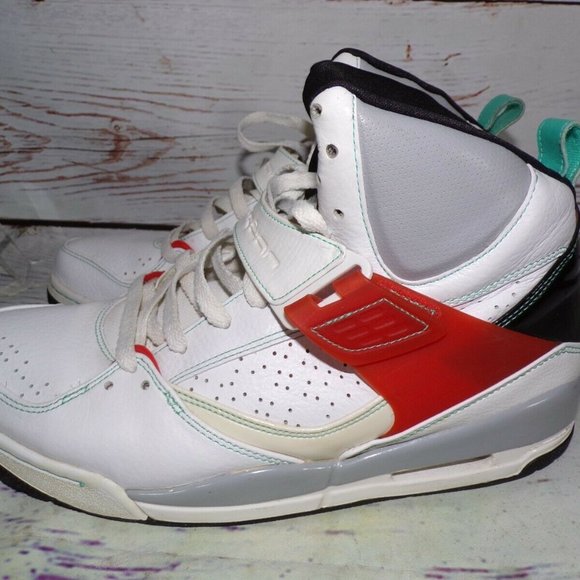 Nike Jordan Flight 45 High 384519-107 White/Spice US Men\'s Size 11.5